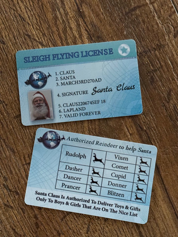 Santa ID Card
