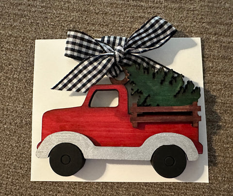 Red Truck Ornament